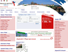 Tablet Screenshot of praha-hotel.eu